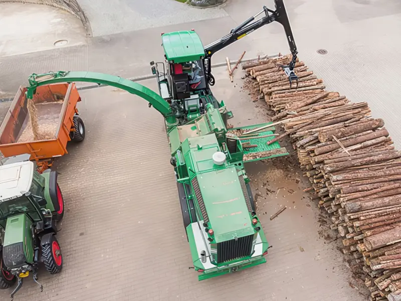 270-degree swiveling ejection tower