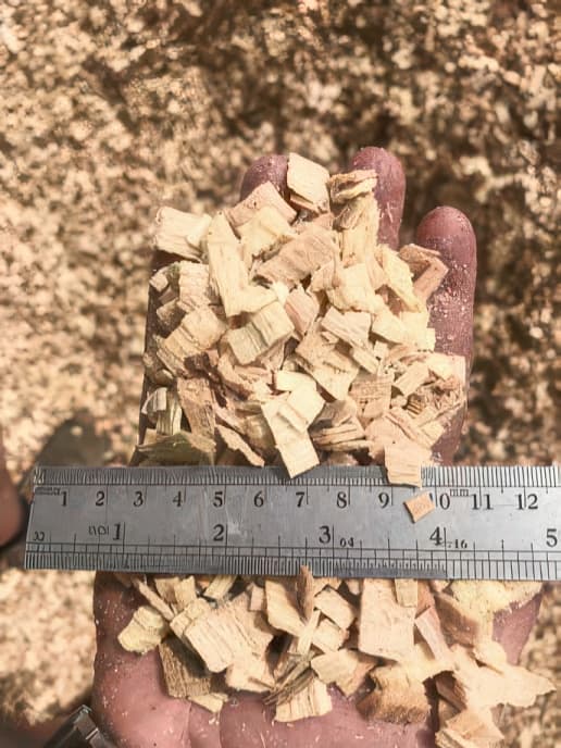 Micro wood chips