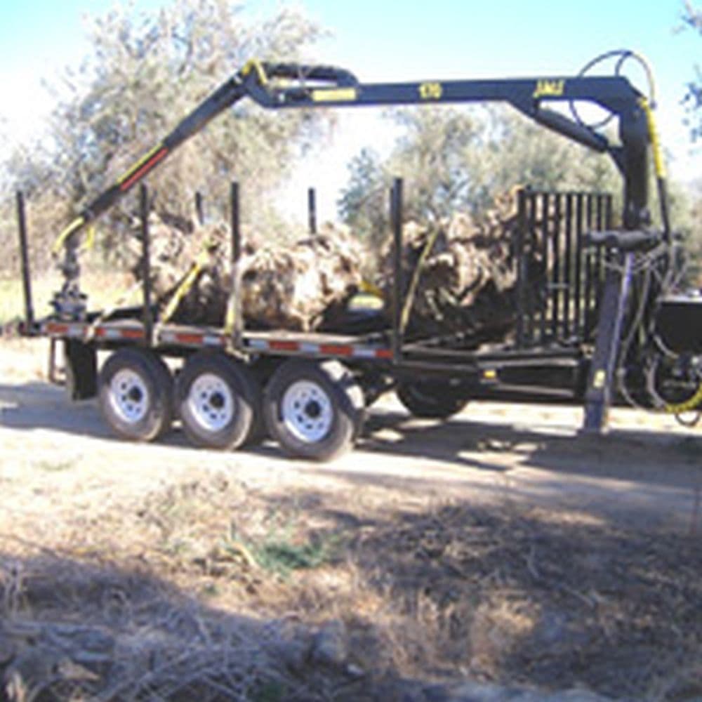 Hydraulic Log Loader Trailers