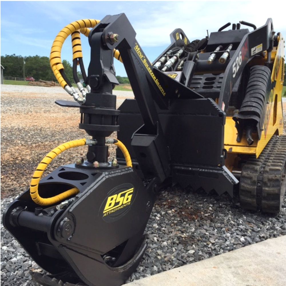 Beaver Squeezer Mini Heavy Duty 54" Grapple Attachment