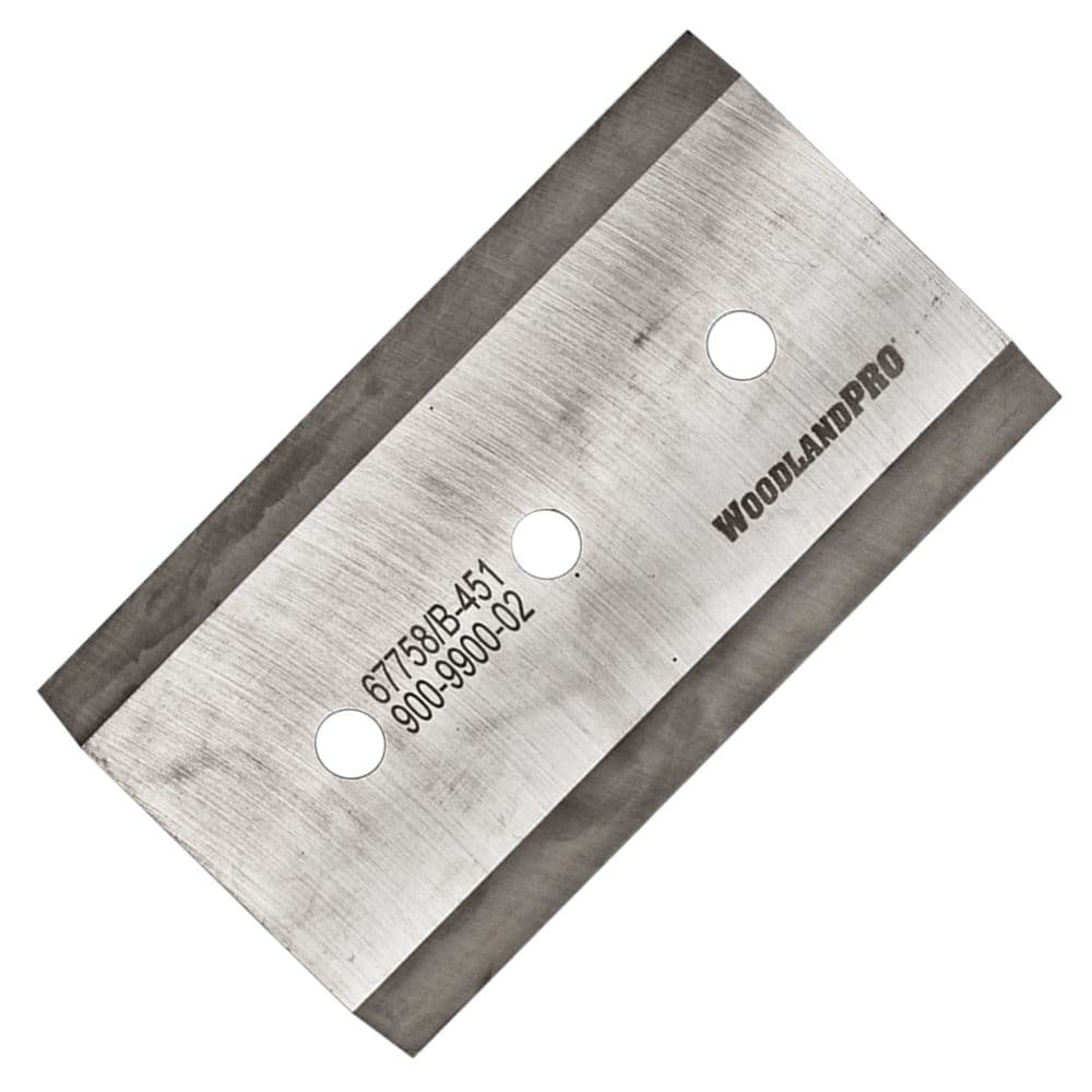 WoodlandPRO 7-1/4" x 4" x 3/8" Chipper Knife for Bandit, Morbark & Woodchuck (Replaces 900-9900-02)