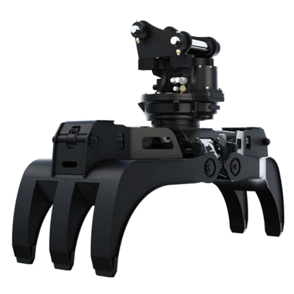 Rotobec Mini Rake Grapple PC025R w/RGP252 Rotation