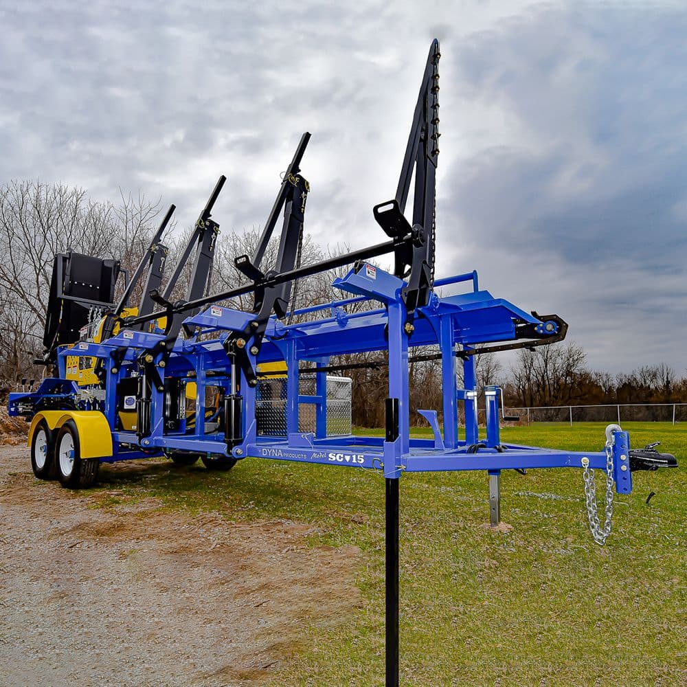 Dyna SC-15 Firewood Processor (40HP Tier 4 Cat Diesel) - SC-15