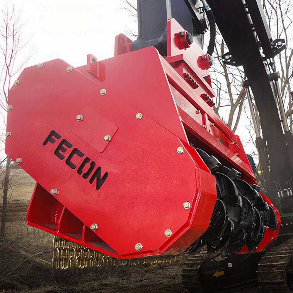 Fecon BH80EXC Bull Hog Excavator Mulching Head for Timberpro TL725 (00BH80E010590)