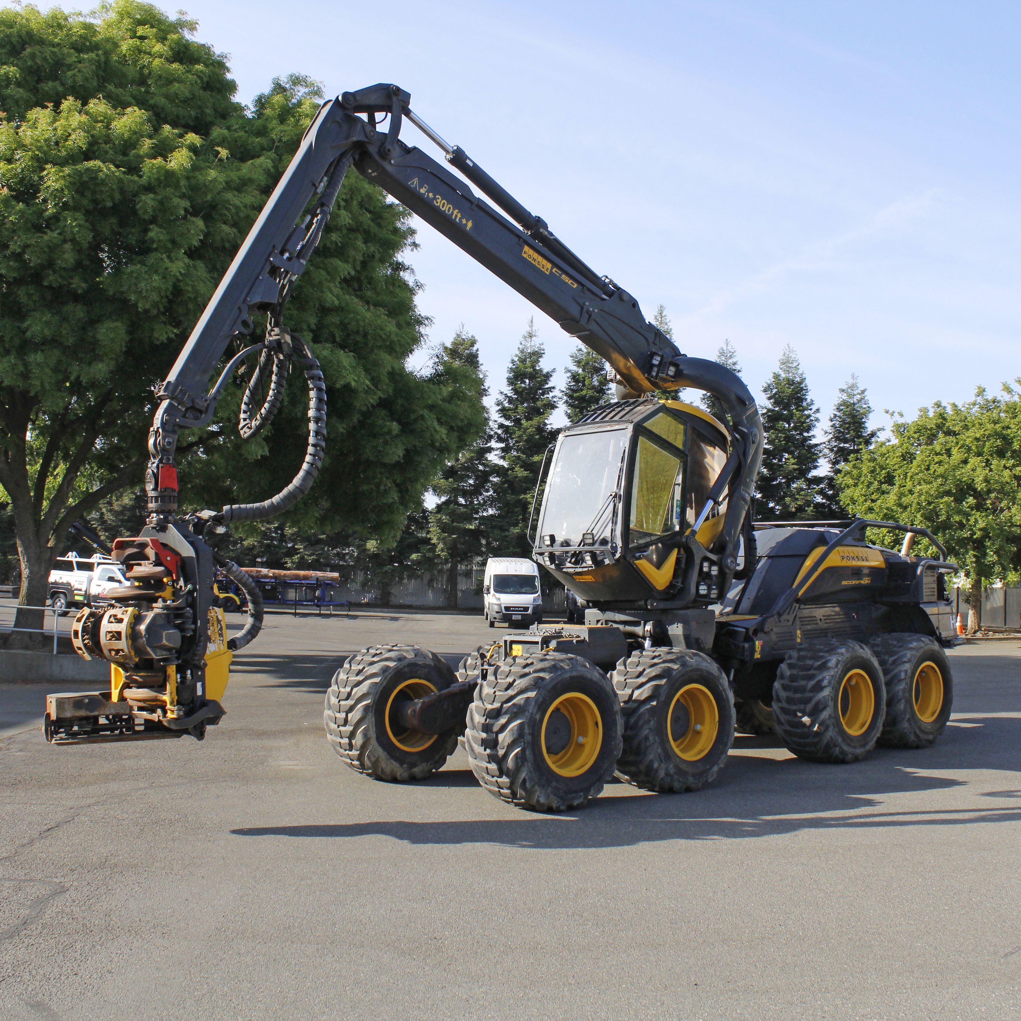 Ponsse Scorpion King Wheeled Harvester 2018 Model (10526)