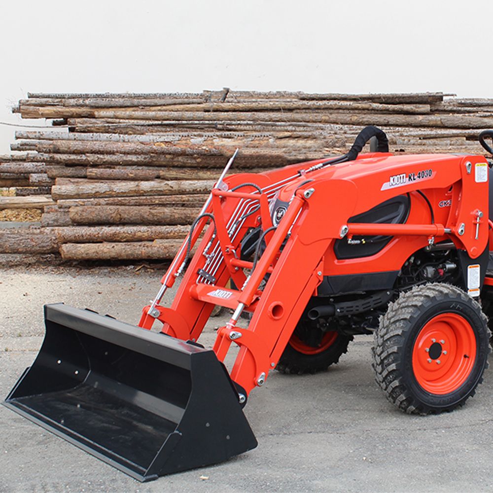 Kioti KL4030 Front End Loader w/66" Quick Attach Bucket & Grill Guard