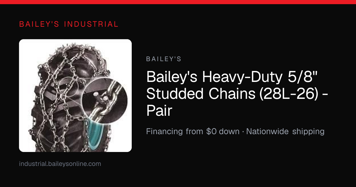 Bailey's Heavy-Duty 5/8