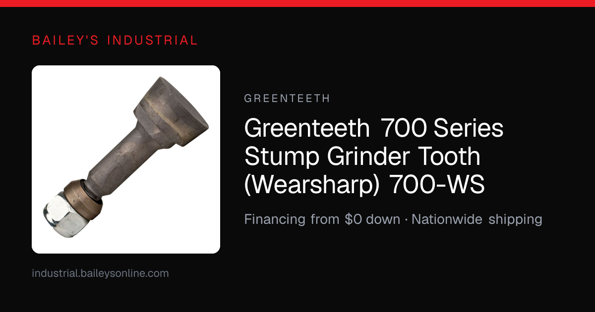 Greenteeth 700 Series Stump Grinder Tooth (Wearsharp) 700-WS